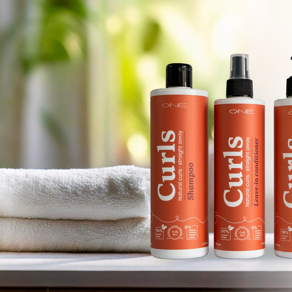 Visuelt udtryk og label design til professionel shampoo serie