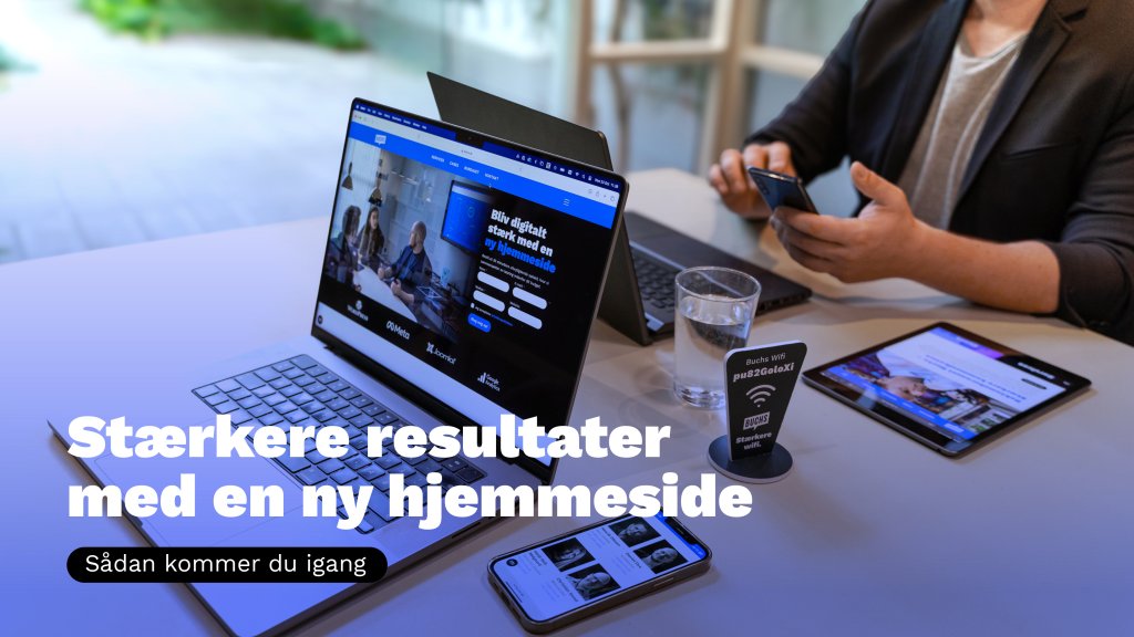 Stærkere resultater med en ny hjemmeside